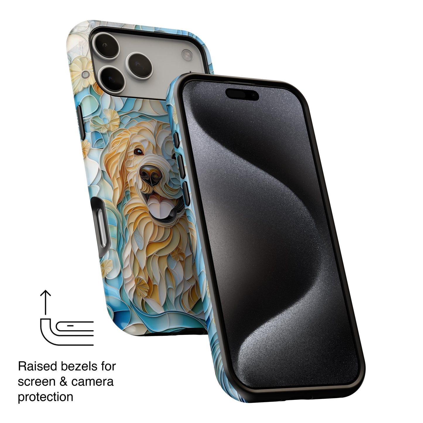 Golden Layers Design iPhone Case