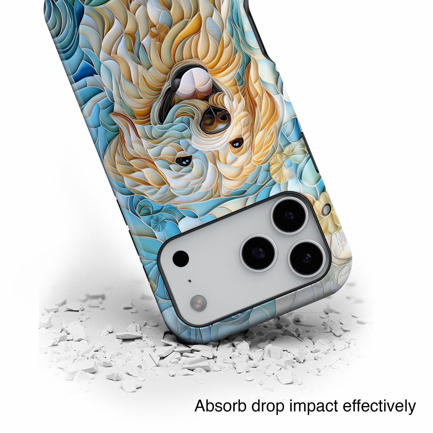 Golden Layers Design iPhone Case