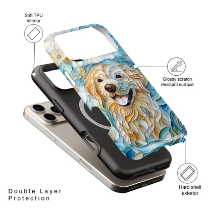 Golden Layers Design iPhone Case
