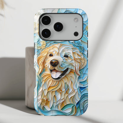 Golden Layers Design iPhone Case