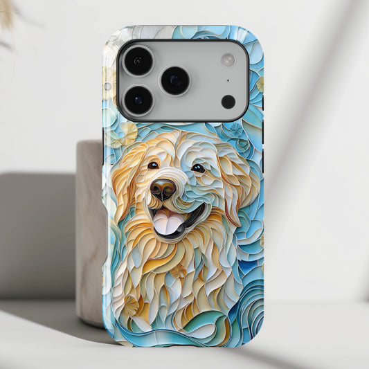 Golden Layers Design iPhone Case