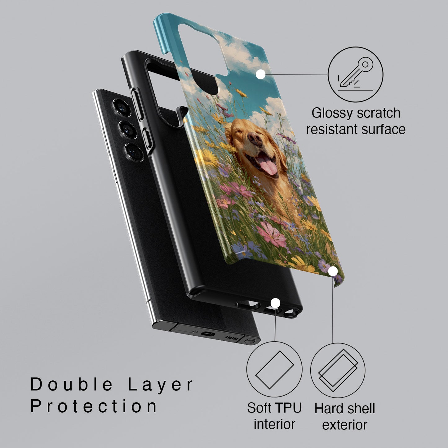 Golden Hour Design Phone Case for Galaxy S series Phones