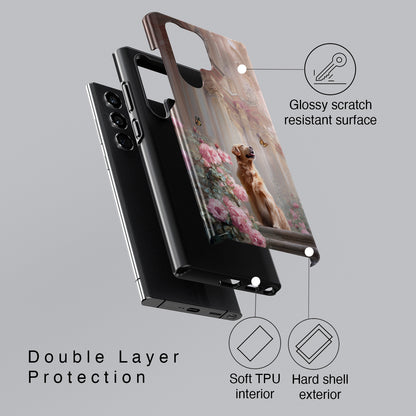 Golden Wonder Design Phone Case for Galaxy S series Phones