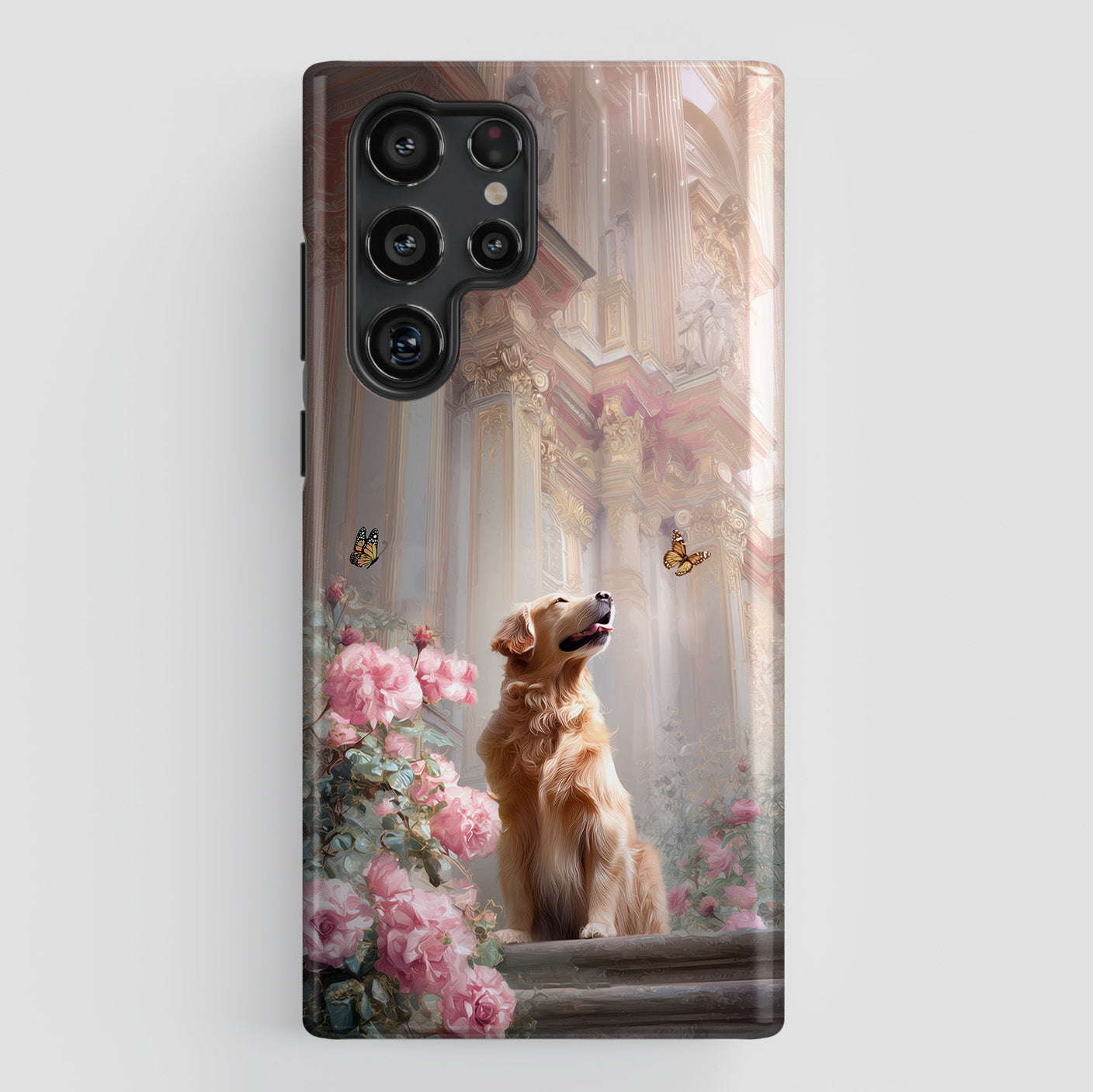 Golden Wonder Design Phone Case for Galaxy S series Phones