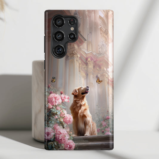 Golden Wonder Design Phone Case for Galaxy S series Phones