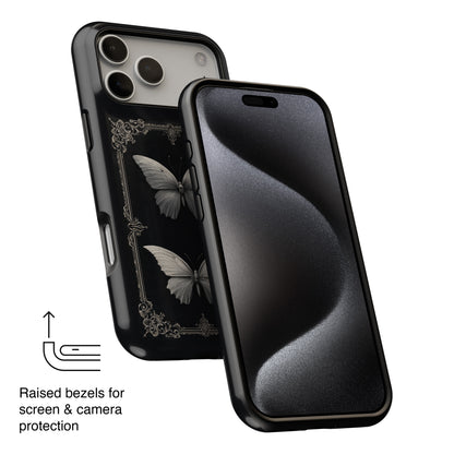 Gothic Wings Design iPhone Case