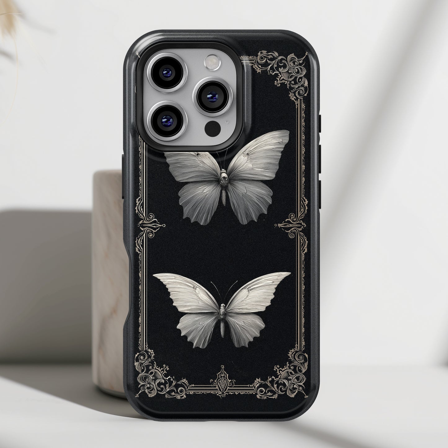Gothic Wings Design iPhone Case