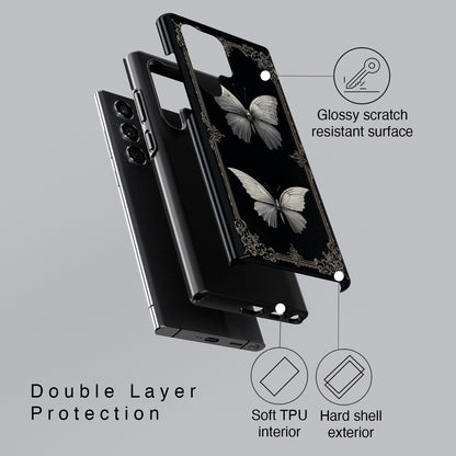 Gothic Wings Design Phone Case for Galaxy S series Phones