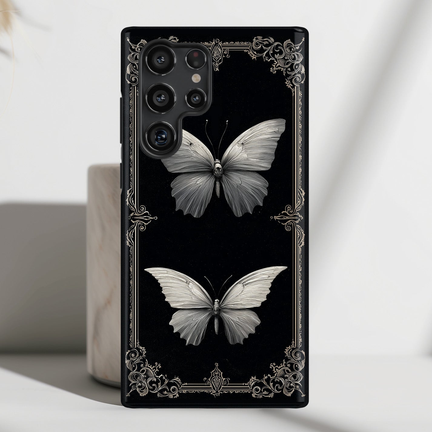 Gothic Wings Design Phone Case for Galaxy S series Phones