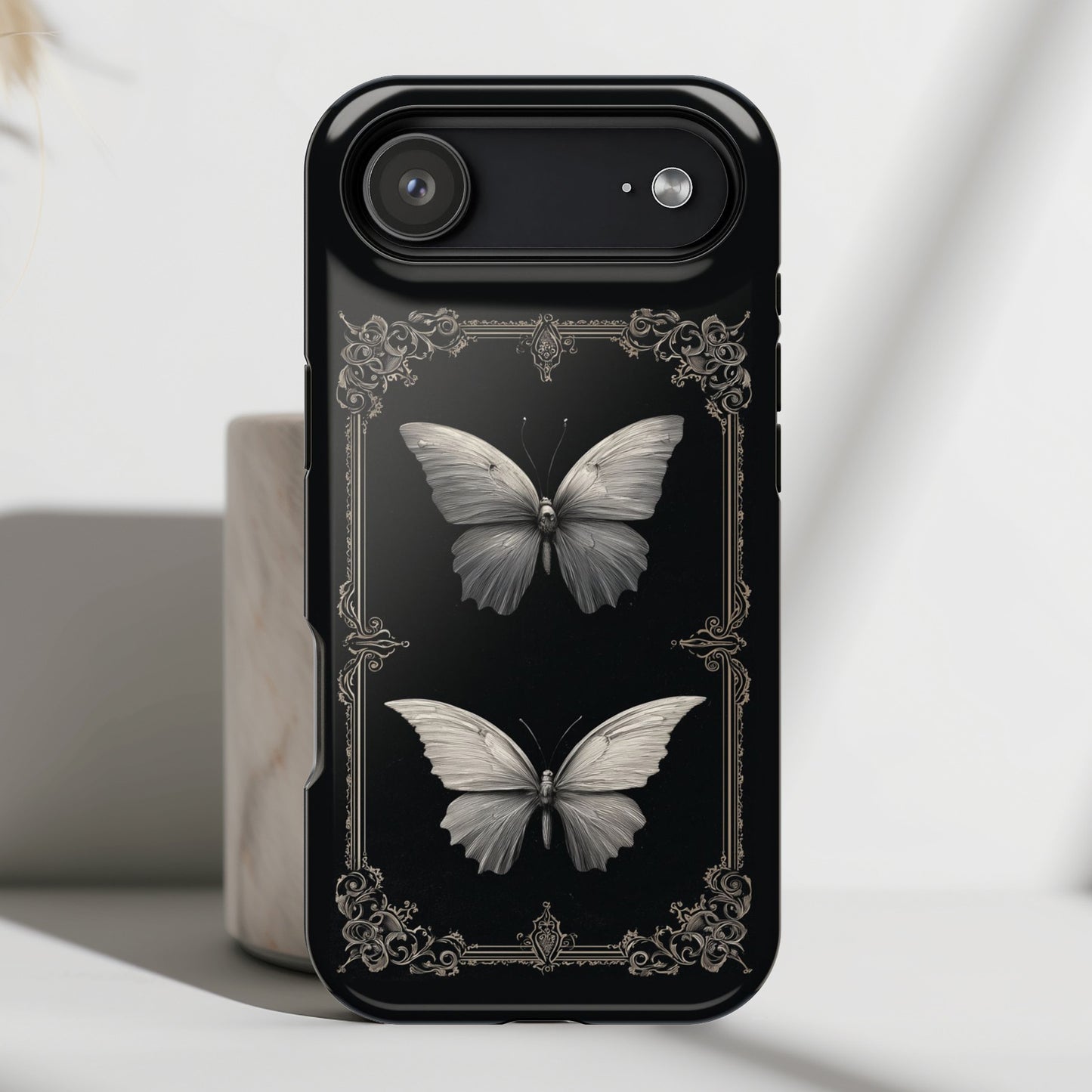 Gothic Wings Design iPhone Case