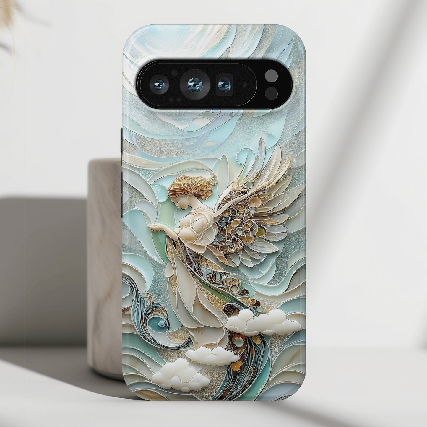 Holy Angel Quilling Art Design Phone Case for Google Pixel
