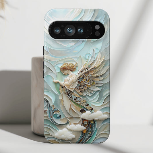 Holy Angel Quilling Art Design Phone Case for Google Pixel