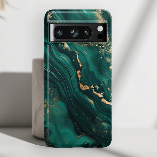 Jade Marble Design Google Pixel Phone Case