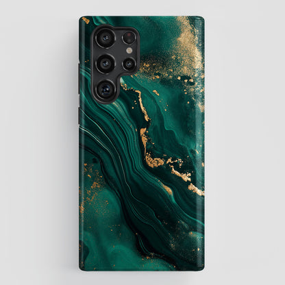 Jade Marble Design Samsung Phone Case