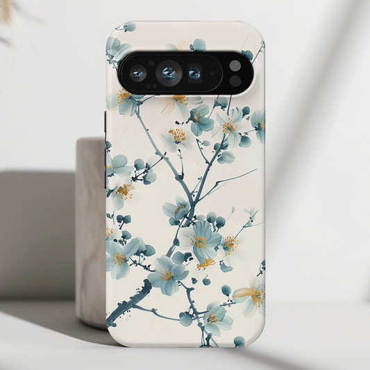 Jasmine Chinese Watercolour Design Phone Case for Google Pixel