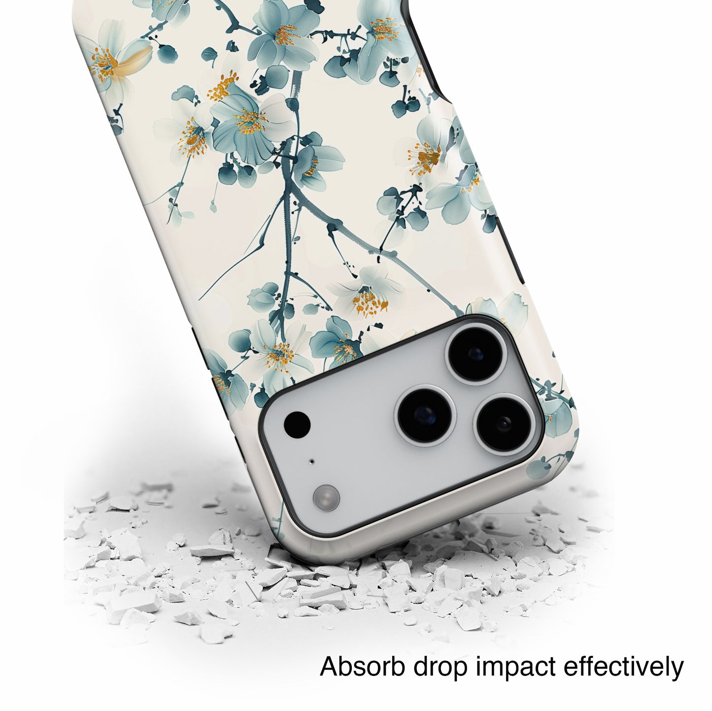 Jasmine Chinese Watercolour Design iPhone Case