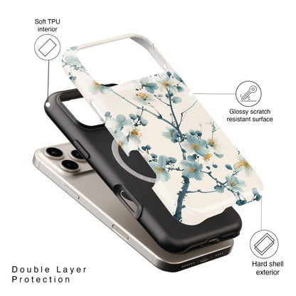 Jasmine Chinese Watercolour Design iPhone Case