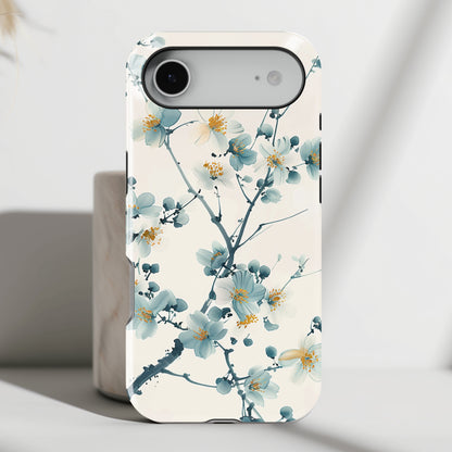 Jasmine Chinese Watercolour Design iPhone Case