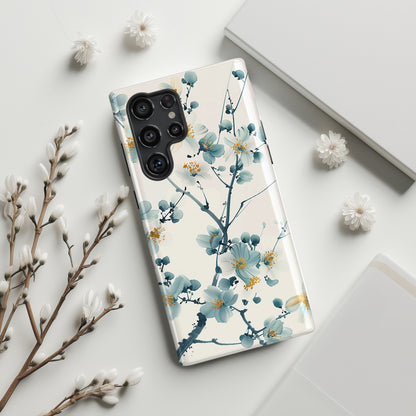 Jasmine Chinese Watercolour Design Samsung Phone Case