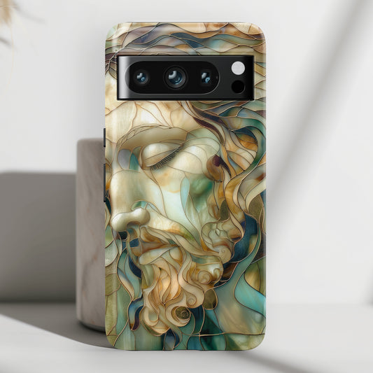 Jesus Stained Glass Design 1 Google Pixel Phone Case