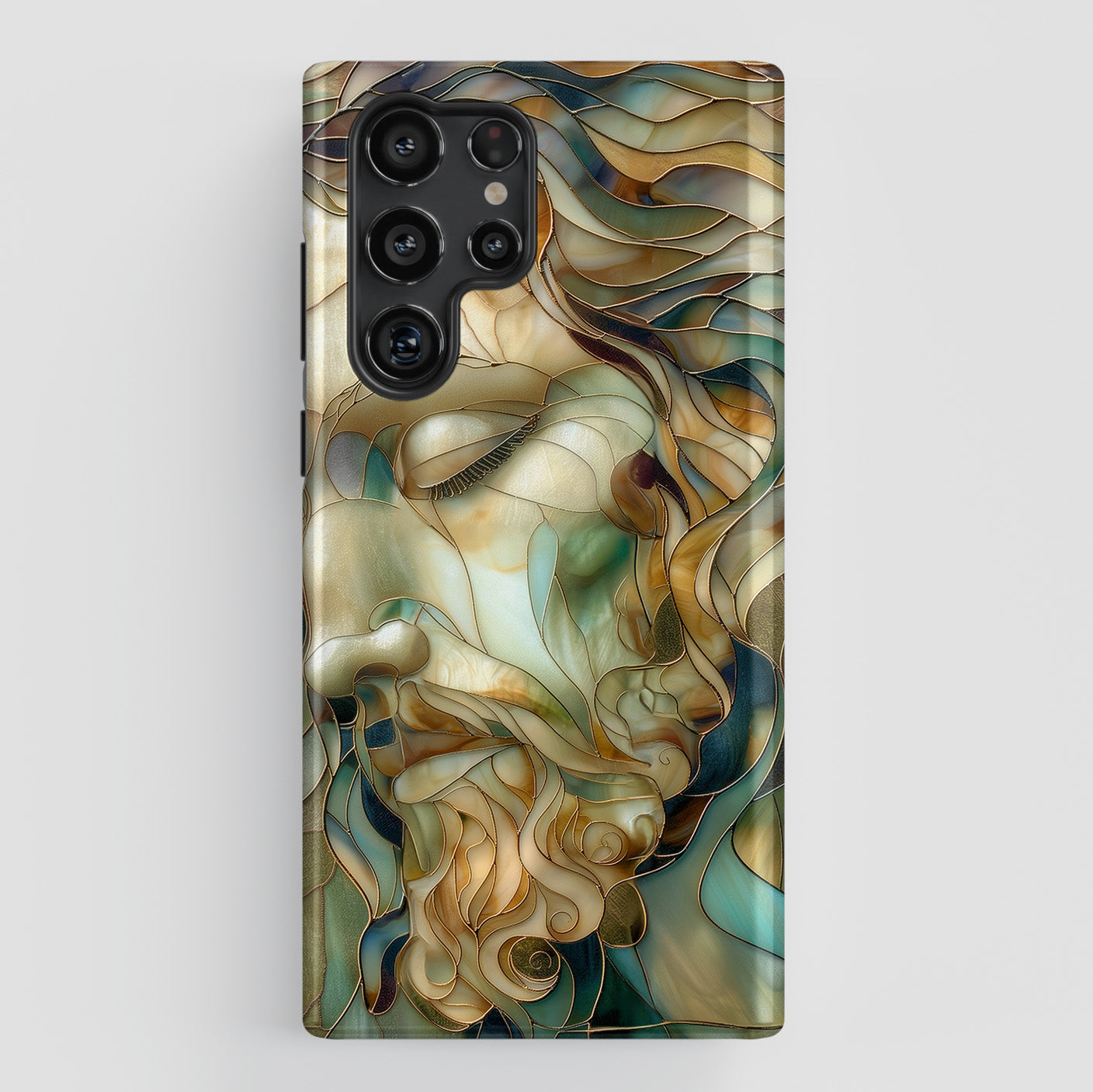 Jesus Stained Glass Design 1 Case for Galaxy S series Phones