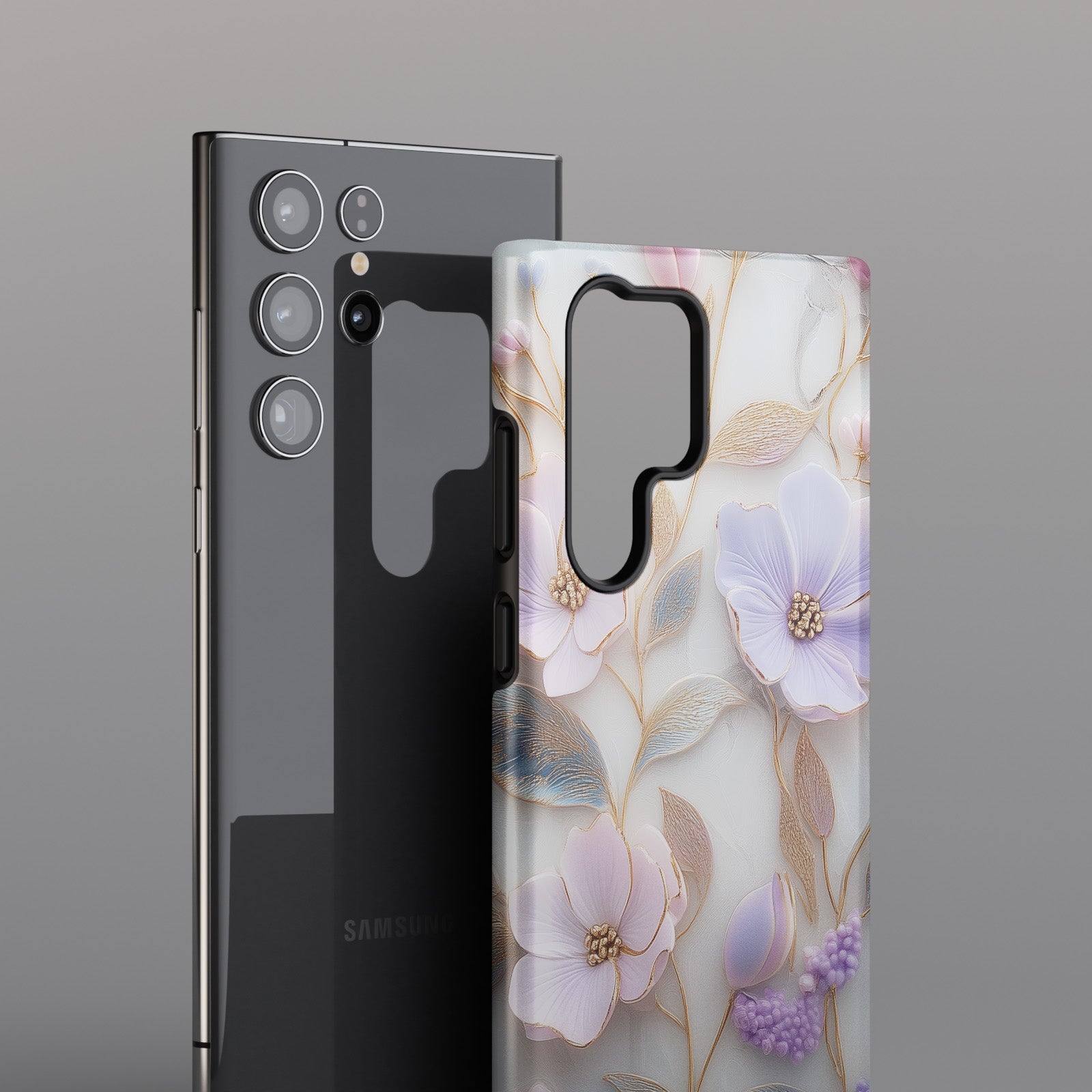 lavender flower phone case Lavender Floral Design Phone Case for Galaxy S series Phones – SigCase