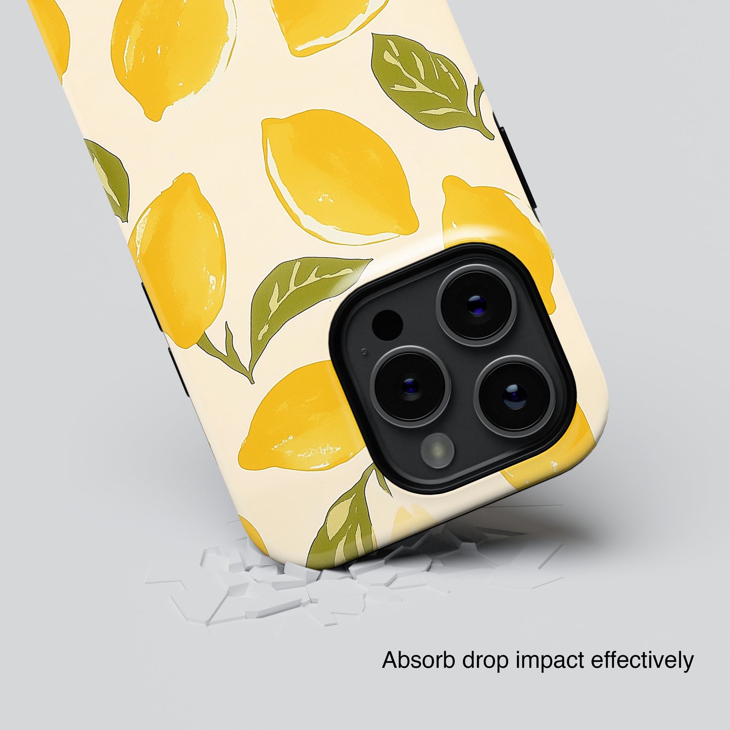 Lemon Pattern Design iPhone Case