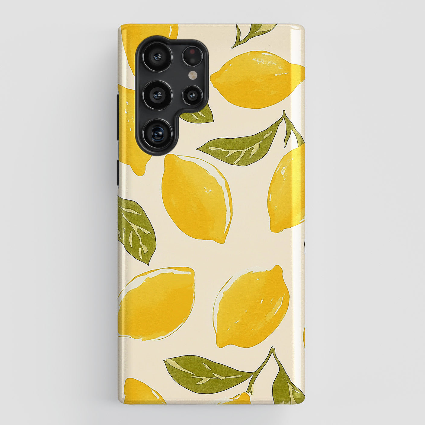 Lemon Pattern Design Phone Case for Galaxy S series Phones