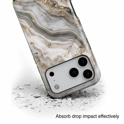 Luxury Grey Marble Case for iPhone