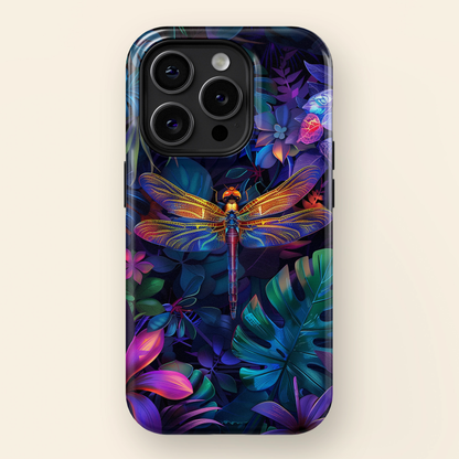 Magical Dragonfly Design iPhone Case