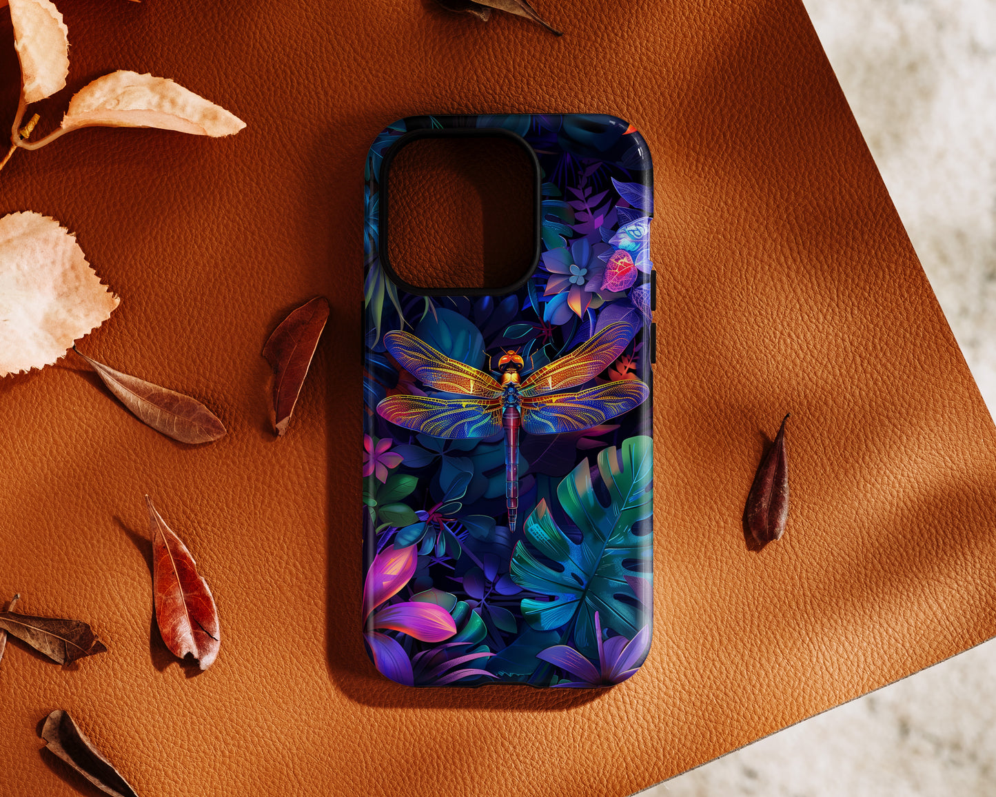 Magical Dragonfly Design iPhone Case