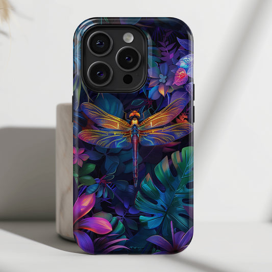 Magical Dragonfly Design iPhone Case
