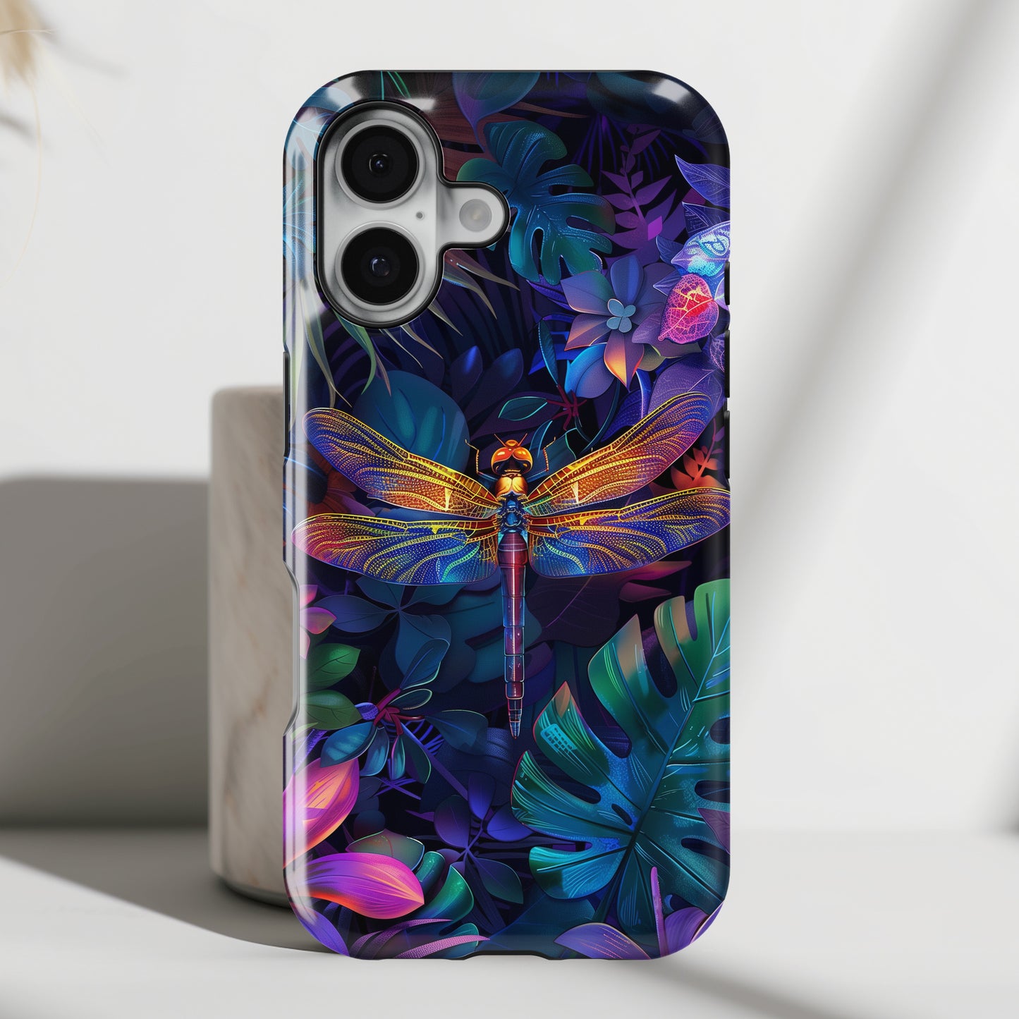 Magical Dragonfly Design iPhone Case