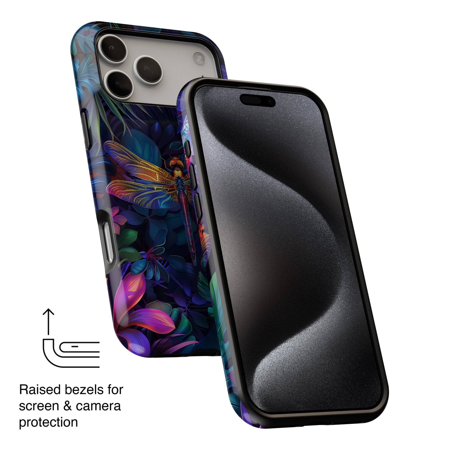 Magical Dragonfly Design iPhone Case
