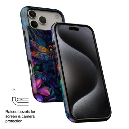 Magical Dragonfly Design iPhone Case