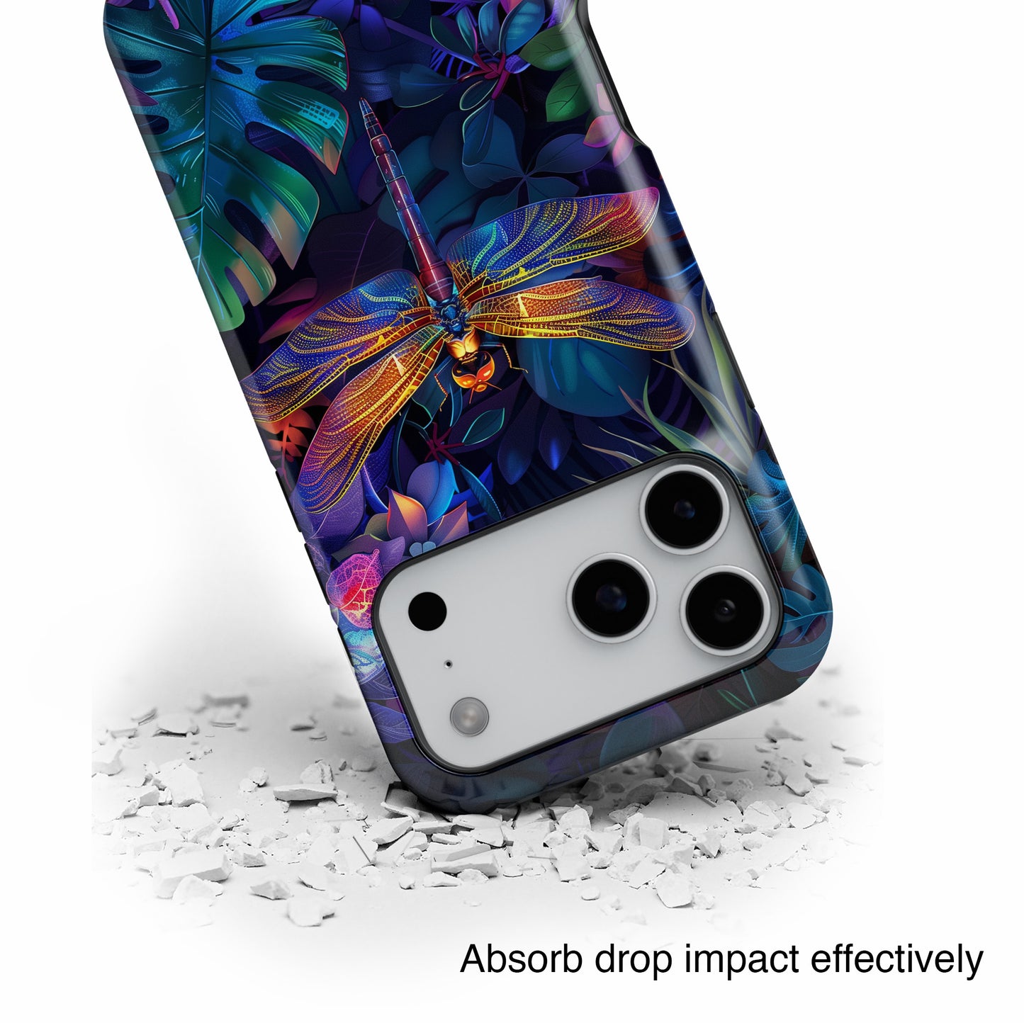 Magical Dragonfly Design iPhone Case
