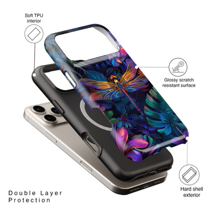 Magical Dragonfly Design iPhone Case