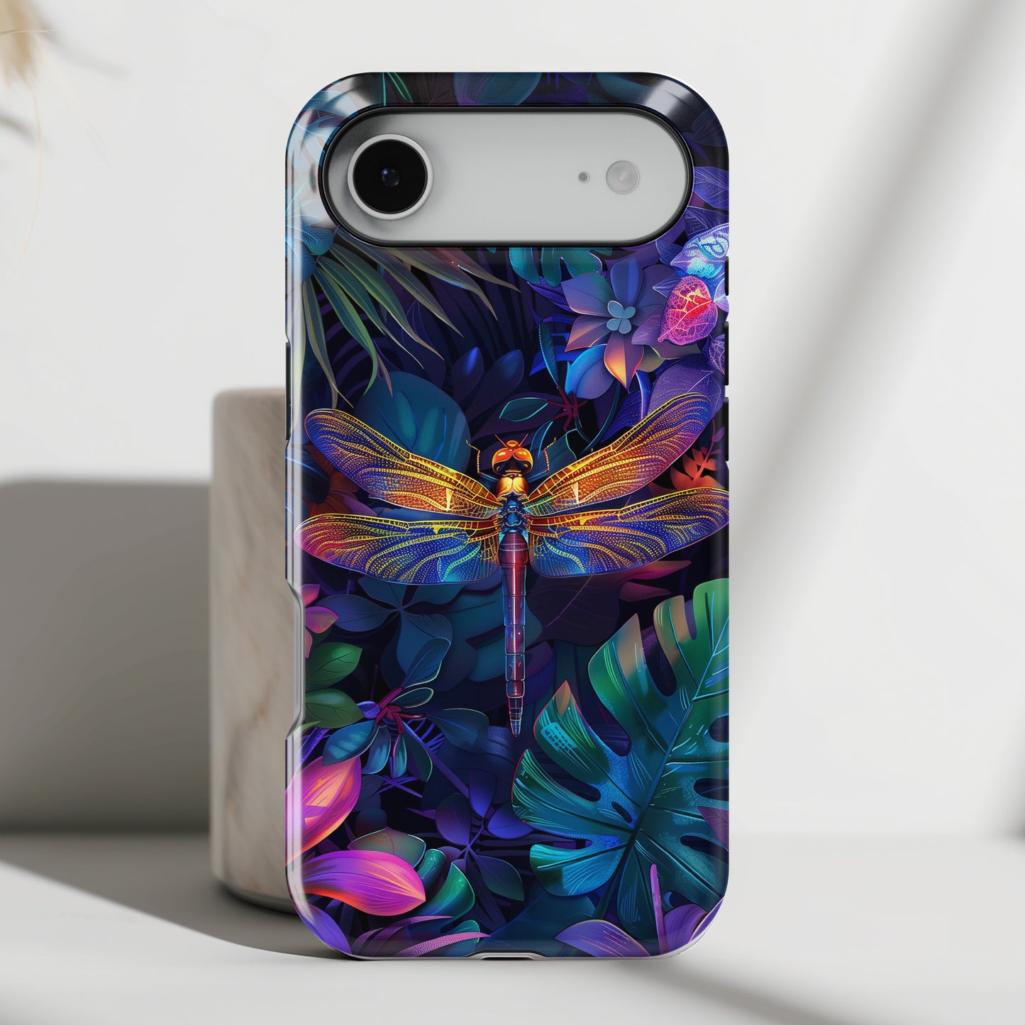 Magical Dragonfly Design iPhone Case