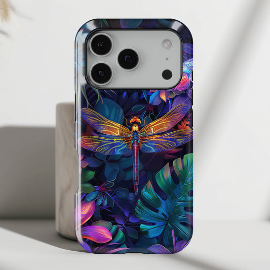 Magical Dragonfly Design iPhone Case