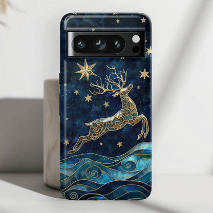 Magical Reindeer Design Google Pixel Phone Case