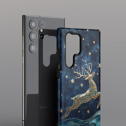 Magical Reindeer Design Samsung Phone Case