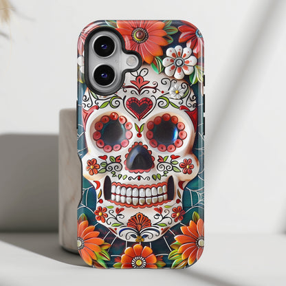 Calaveritas Mexican Sugar Skull Design iPhone Case