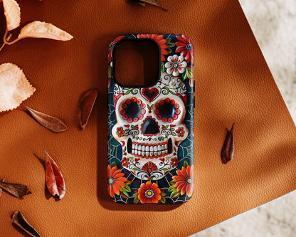 Calaveritas Mexican Sugar Skull Design iPhone Case