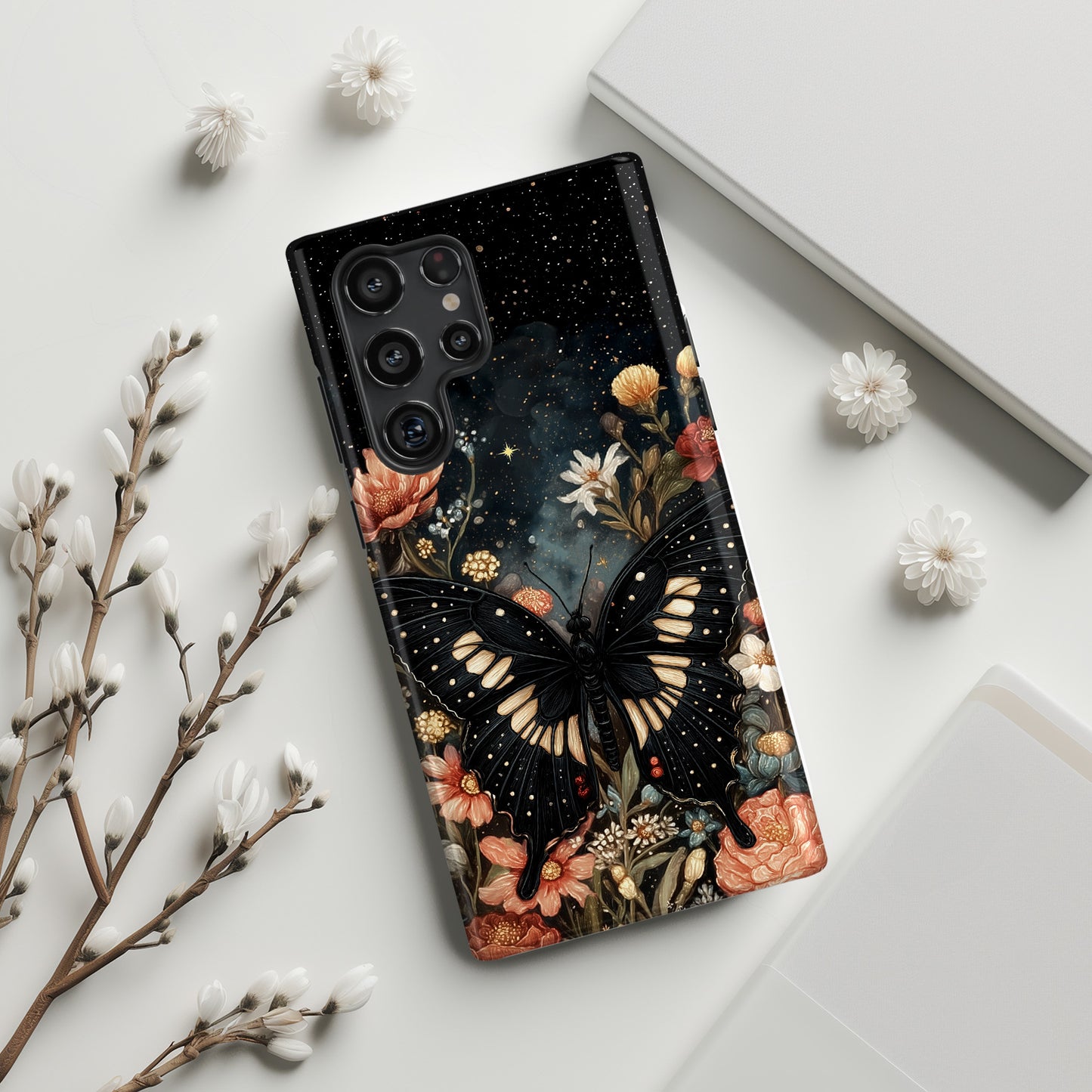Midnight Ember Design Phone Case for Galaxy S series Phones