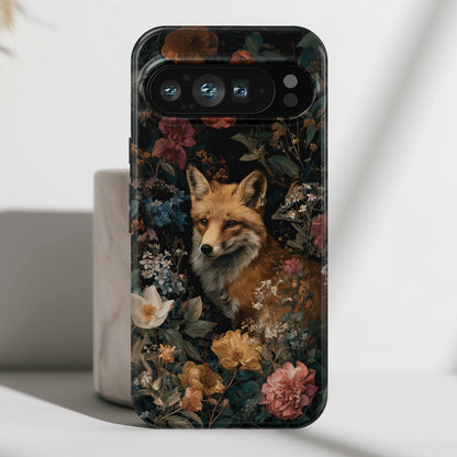 Midnight Garden Fox Design Phone Case for Google Pixel