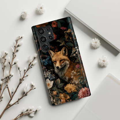 Midnight Garden Fox Design Phone Case for Galaxy S series Phones