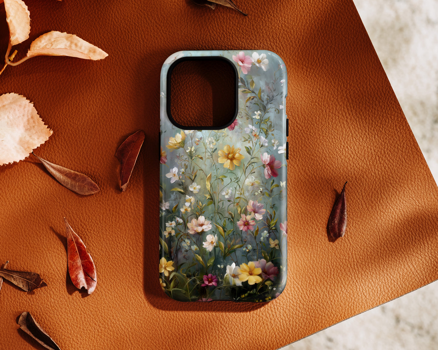 Misty Meadow Design iPhone Case