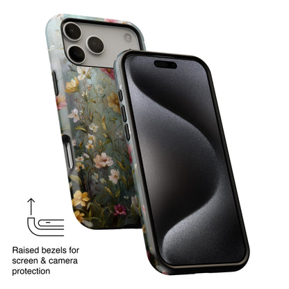 Misty Meadow Design iPhone Case