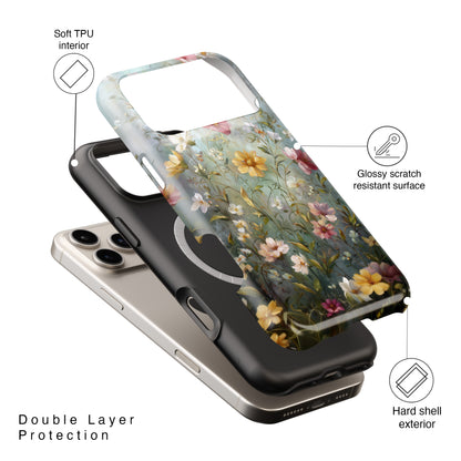 Misty Meadow Design iPhone Case