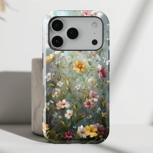 Misty Meadow Design iPhone Case